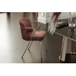 DEKOBAY - OZ SERİSİ METAL AYAKLI MODERN SANDALYE