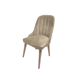 DEKOBAY - ABRA SERİSİ AHŞAP AYAKLI SANDALYE