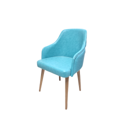 DEKOBAY - ADEN SERİSİ AHŞAP AYAKLI SANDALYE